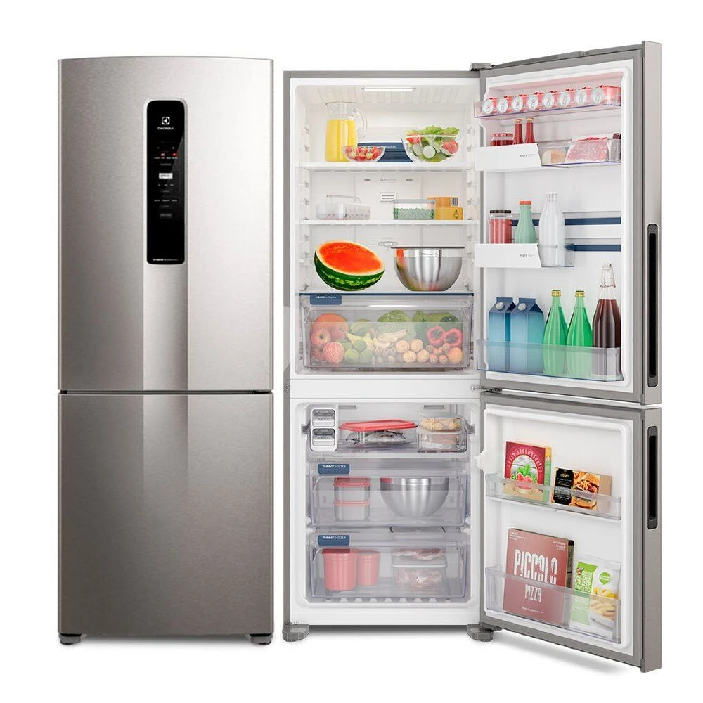 edy Geladeira Electrolux Inverse Frost Free Inverter 490L com