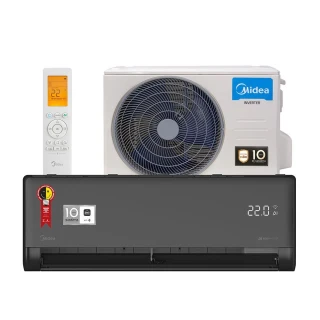Ar Condicionado Split Inverter Midea AI Ecomaster Black 24000 BTUs Quente e Frio 220V 38EMVQA24M5 Ar Condicionado Split Inverter Midea AI Ecomaster Black 24000 BTUs Quente e Frio 220V 38EMVQA24M5