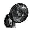 Ventilador WAP Mesa e Parede Flow Turbo Preto 127V 50cm 8 Pás FW009218