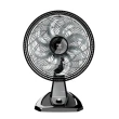 Ventilador WAP Mesa e Parede Flow Turbo Preto 127V 50cm 8 Pás FW009218